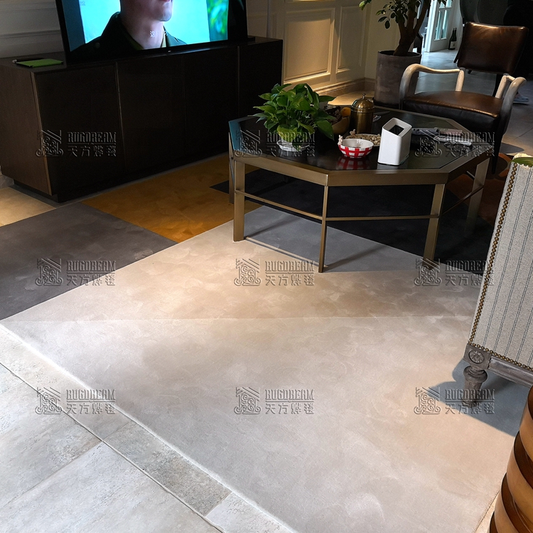 2020年純羊毛客廳定制地毯 金寶華盛地毯廠家直銷(xiāo)