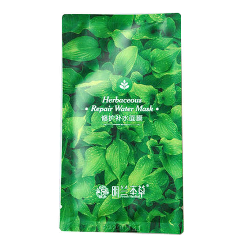 明蘭本草草本真萃水漾鮮潤(rùn)面膜 明蘭本草面膜批發(fā)
