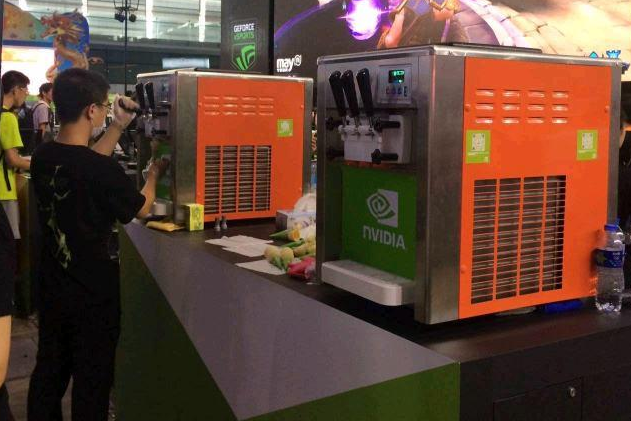 商用三色混合冰淇淋機租賃立式臺式