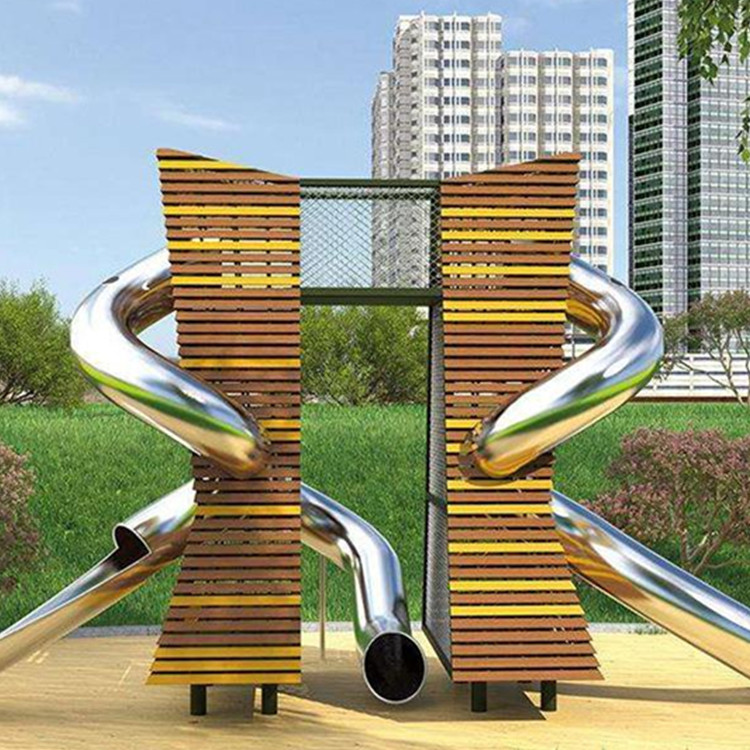 杭州西湖景區(qū) 戶外不銹鋼滑梯 大型兒童組合滑梯設(shè)備 廠家直銷