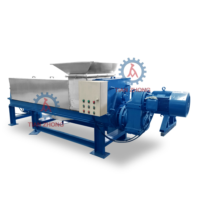 天眾尾菜脫水機(jī)設(shè)備，壓榨脫水機(jī)，冷庫(kù)尾菜脫水機(jī)，菜葉脫水機(jī) 單螺旋壓榨機(jī)