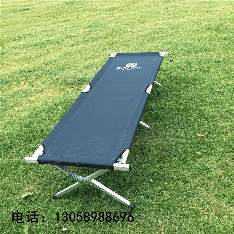 午休折疊床簡易救災床病人陪護床*野外露營便攜式折疊床野戰(zhàn)單人  行軍床 戶外