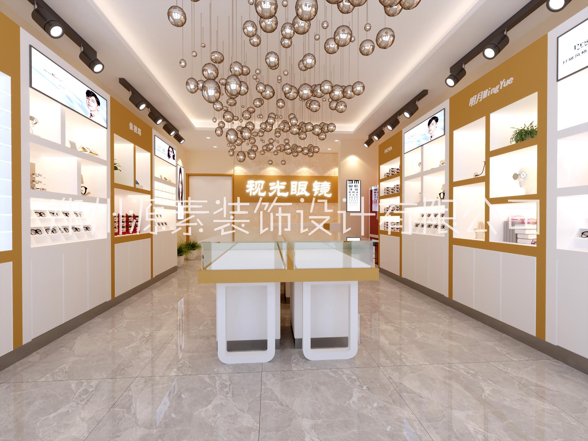 太原眼鏡店裝修設(shè)計公司 柜臺定制