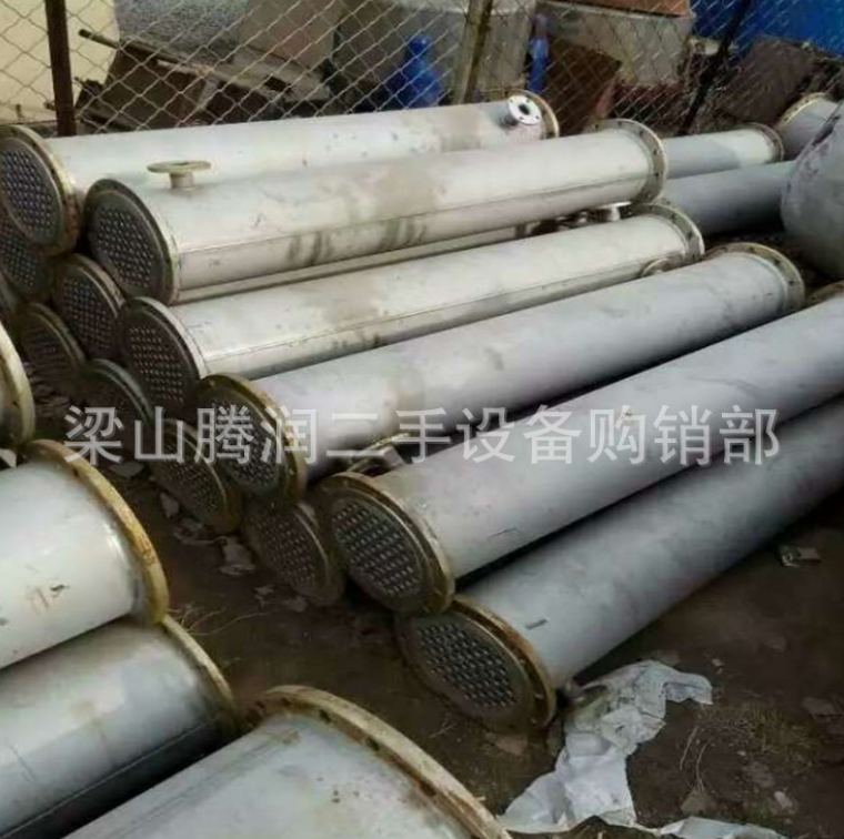 出售二手1-80平方不銹鋼列管冷凝器 二手板式換熱器 捏合機