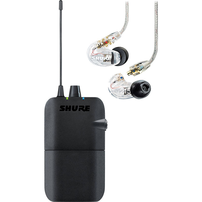 Shure P3R 舒爾無線腰包接收機(jī) 立體聲舞臺返送耳機(jī)系統(tǒng) 歌手舞臺無線耳返耳機(jī)系統(tǒng)