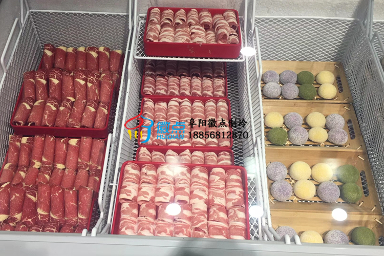 供應(yīng)生鮮超市水餃冷凍柜湖北直冷冰島柜1.8米廠家直銷(xiāo)徽點(diǎn)品牌