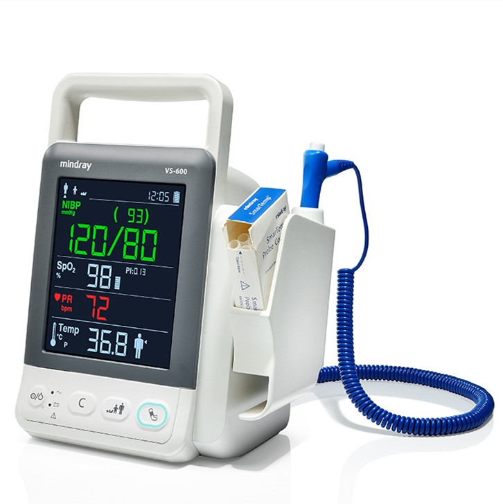 邁瑞心電監(jiān)護(hù)儀價(jià)格中z*便宜的是VS600 適合社區(qū)用的心電監(jiān)護(hù)儀