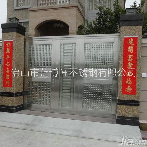 戶外別墅庭院門 銅鋁雕刻庭院大門