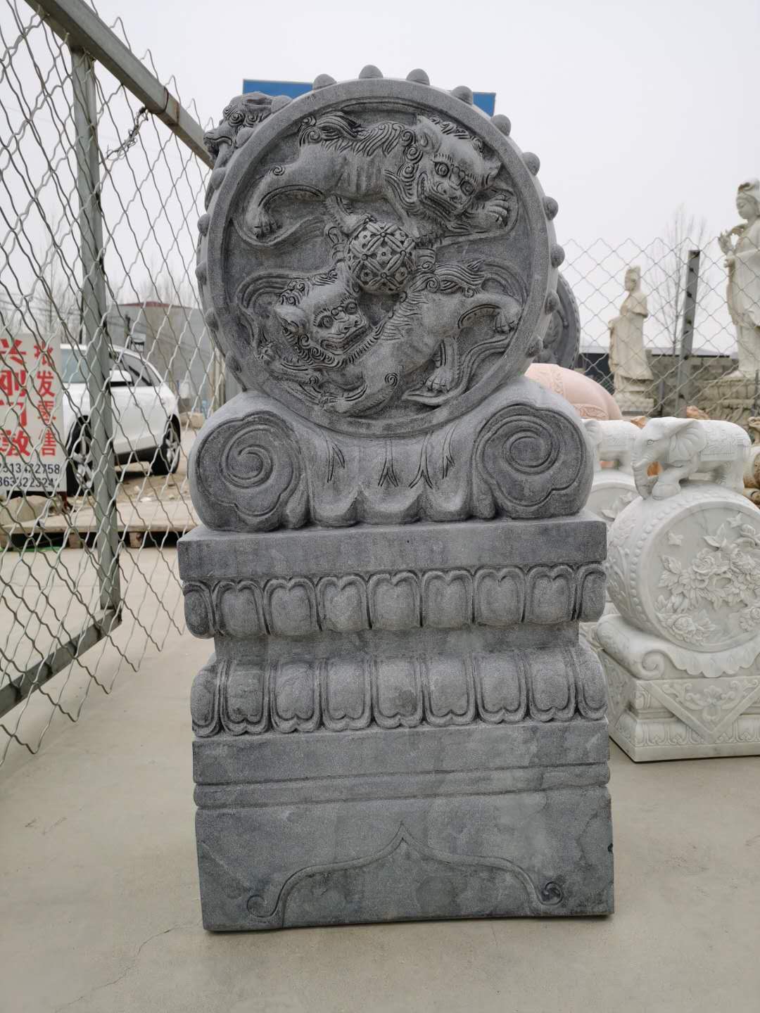 門墩門鼓石漢白玉價(jià)格 門墩門鼓石漢白玉廠家批發(fā)