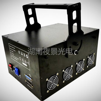湖南夜景光電 大功率戶外激光  全彩激光燈 YJ-RGB-10W