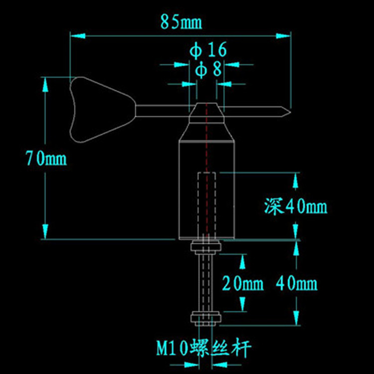 微型風(fēng)向傳感器廠家批發(fā) 氣象風(fēng)速風(fēng)向測量儀