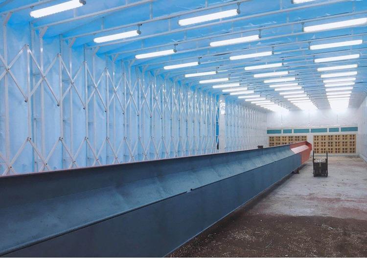 自動伸縮噴漆房 移動自動伸縮噴漆房  伸縮噴漆房