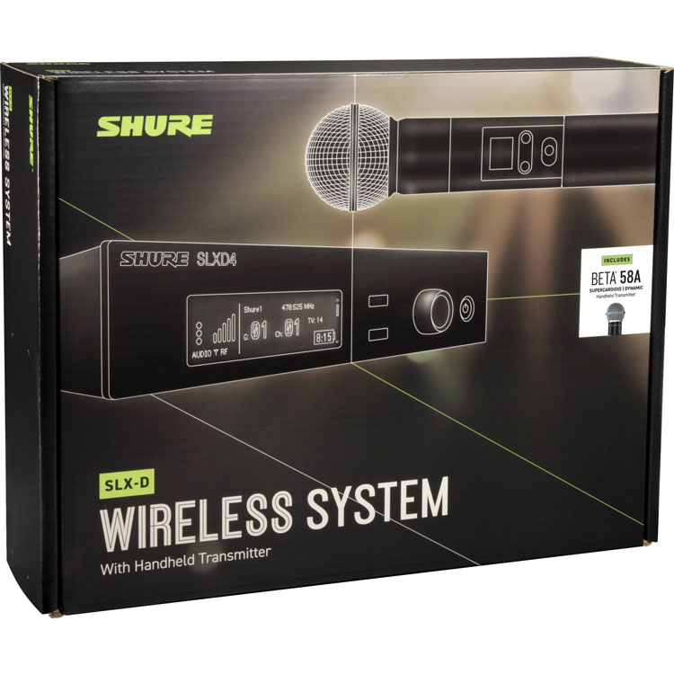 Shure SLXD24/B58 舒爾手持無線話筒 新款無線話筒