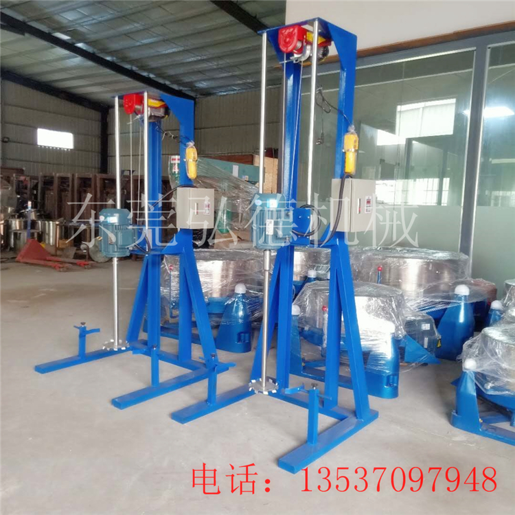 供應(yīng)高溫粘結(jié)劑混合攪拌器 聚氯乙烯膠泥高速電動(dòng)分散機(jī) 吊葫蘆