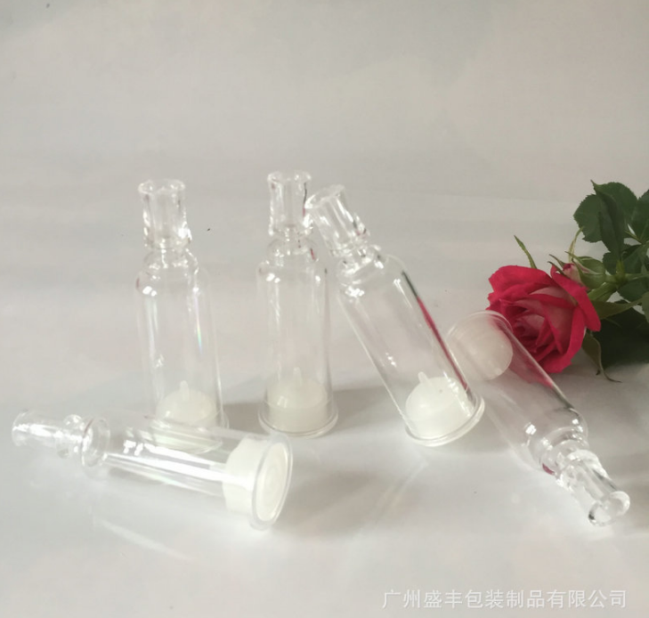 廠家供應(yīng)化妝品精油原液瓶 10ml梅花頭小針管瓶 精華液化妝瓶