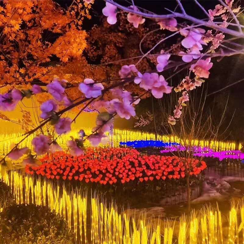 仿真植物地插燈設(shè)計制作公司報價熱線