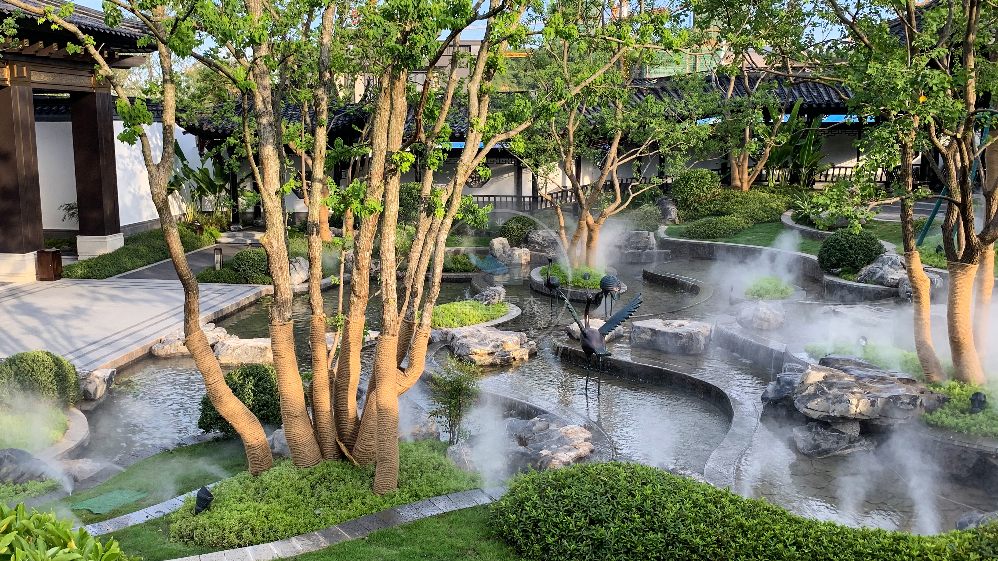 霧森設(shè)備人造霧噴霧造景 噴霧設(shè)備廠家