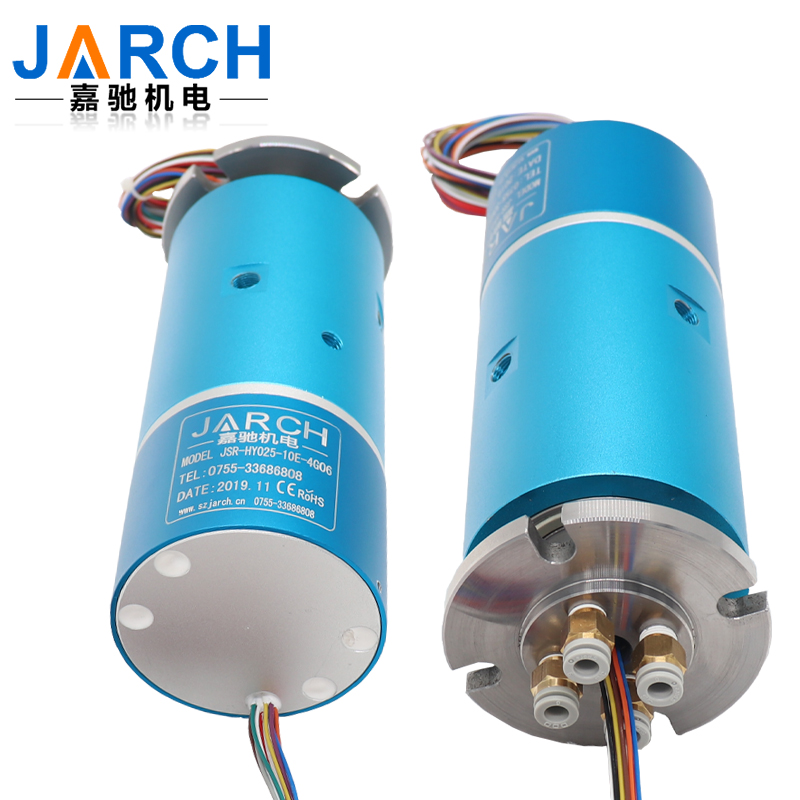 廠家直銷氣電一體滑環(huán)電氣混合導電滑環(huán)氣電旋轉接頭非標定制