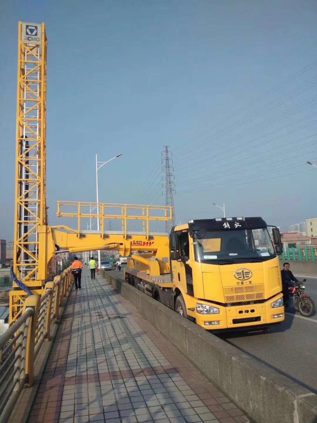 宜賓橋梁檢測車出租