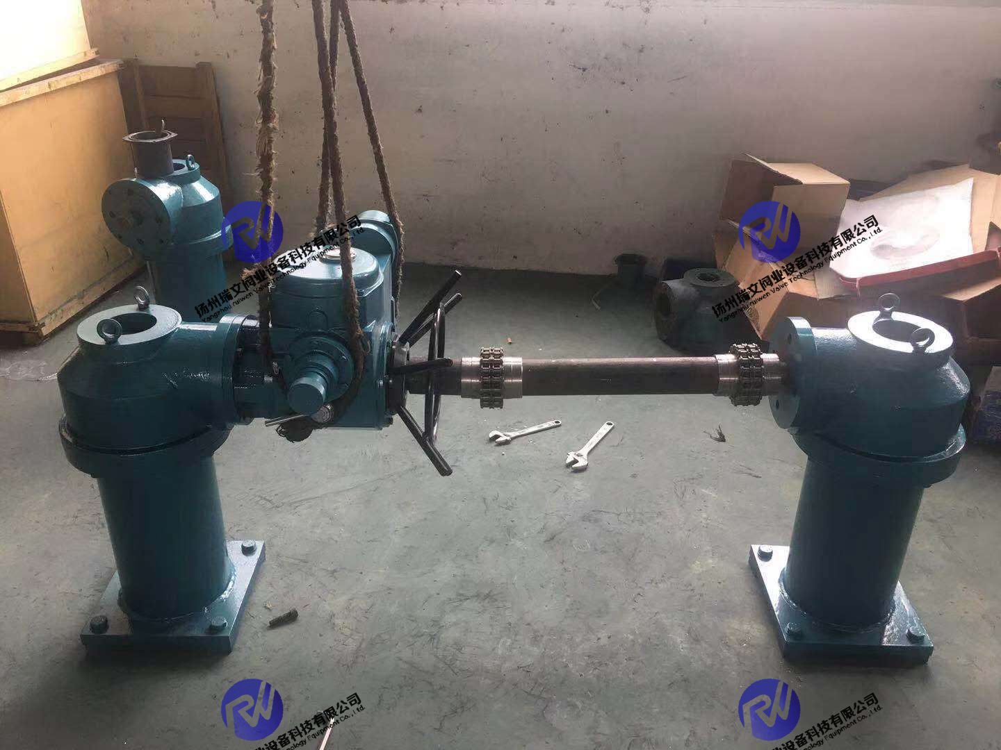 手輪式啟閉機(jī)手搖暗桿直連式,手電兩用雙吊點(diǎn)兩用螺桿式氣動(dòng)卷揚(yáng)式啟閉機(jī)QLD-30,QLD-80,QL-100
