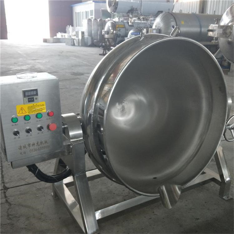 松玉機(jī)械供應(yīng)600升電加熱夾層鍋