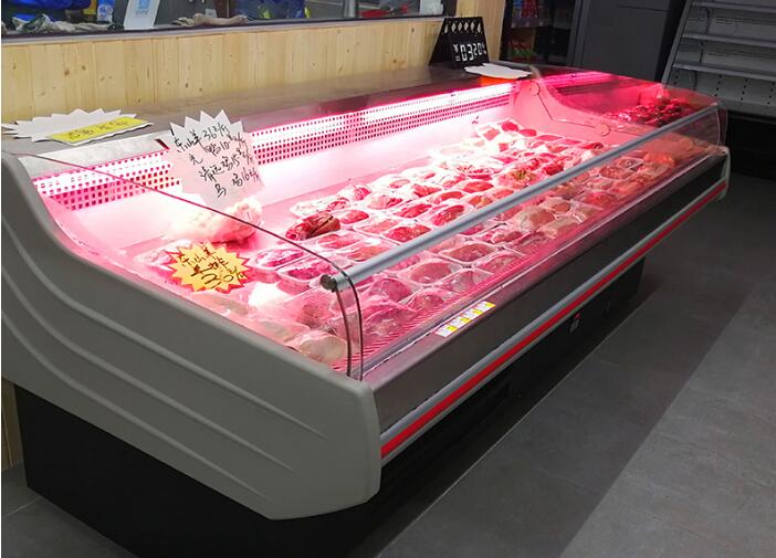 成都超市鮮肉展示柜冷凍柜
