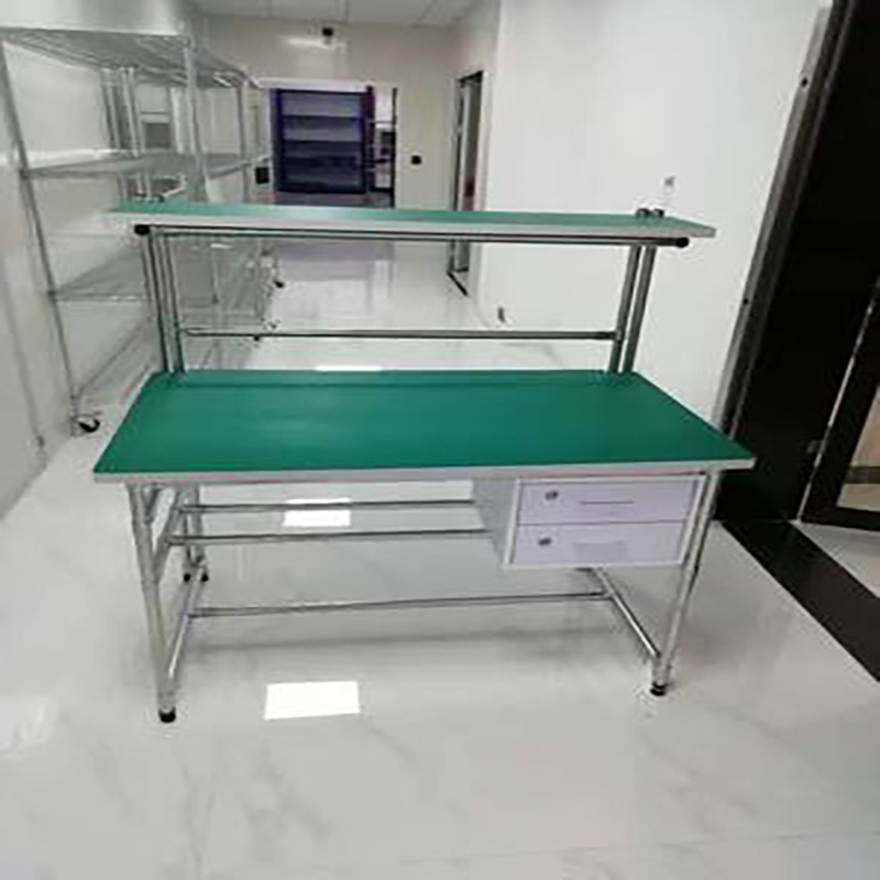 理化板臺面防靜電周轉(zhuǎn)車精益管工作臺 防靜電工作臺線棒工作臺桌面