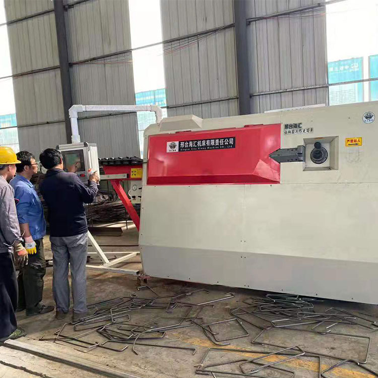 全自動(dòng)鋼筋彎箍機(jī)圖文介紹