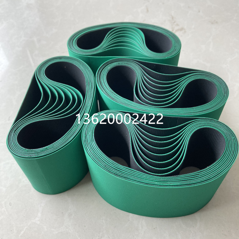 彈性輸送帶防靜電傳送帶平皮帶彈力可拉伸橡膠工業(yè)皮帶流水線機(jī)械運(yùn)輸帶綠黑色耐磨環(huán)形傳動(dòng)帶