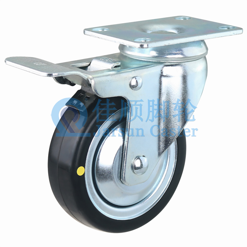 鋼芯環(huán)保橡膠導(dǎo)電腳輪 防靜電腳輪 導(dǎo)電橡膠輪 4寸5寸防靜電輪 導(dǎo)電輪廠家