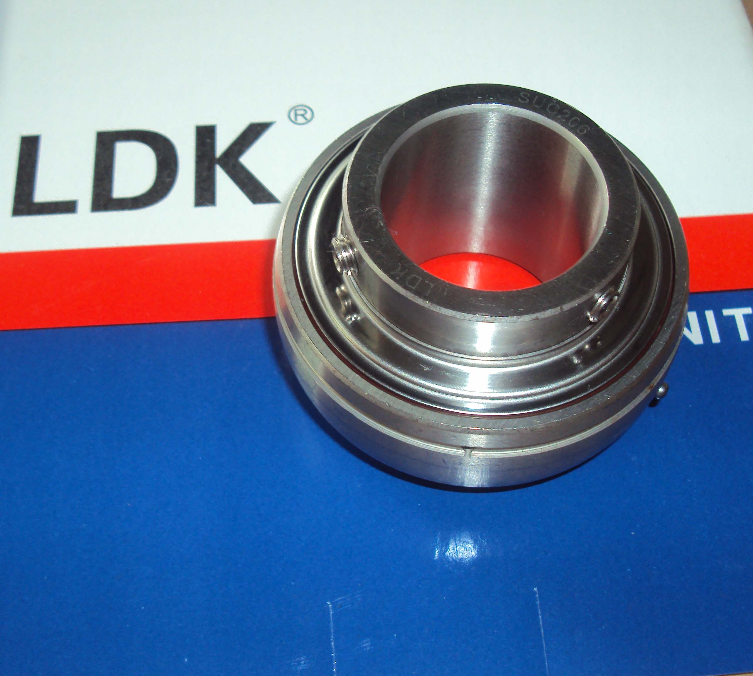 帶塑料座不銹鋼外球面軸承TP-SUCP200