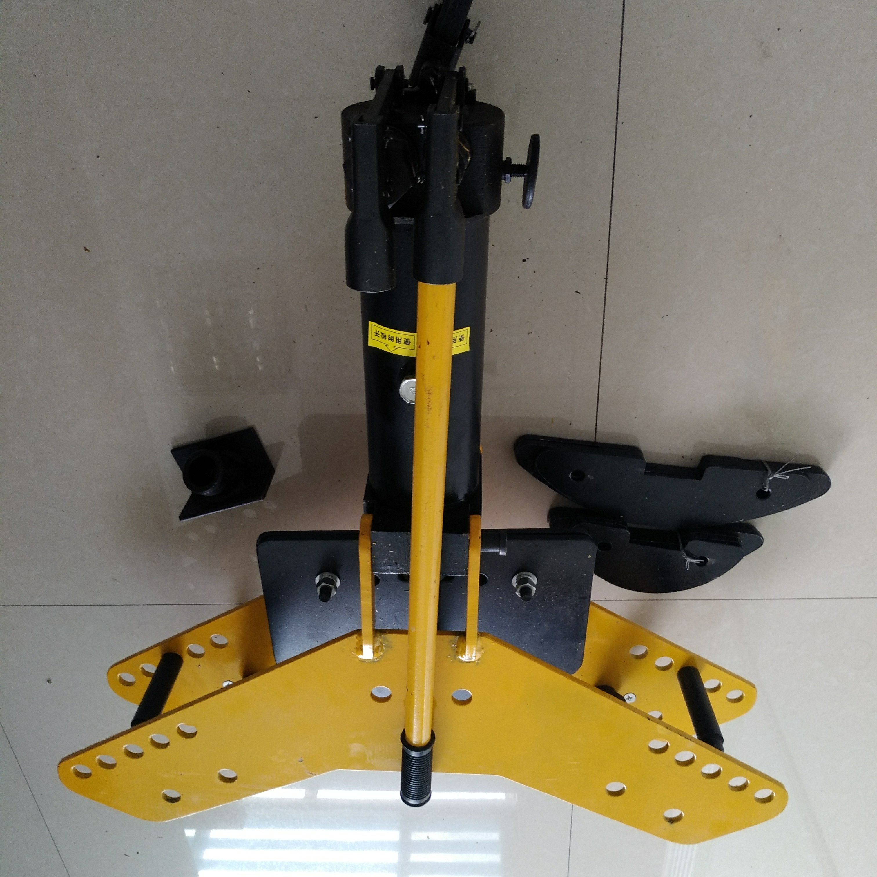 SWP-10A手動(dòng)液壓彎排機(jī)平彎立彎兩用彎排機(jī)扁鋼扁鐵