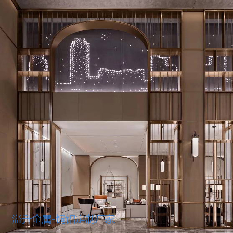 陽江酒店鋁藝屏風(fēng)廠家定制