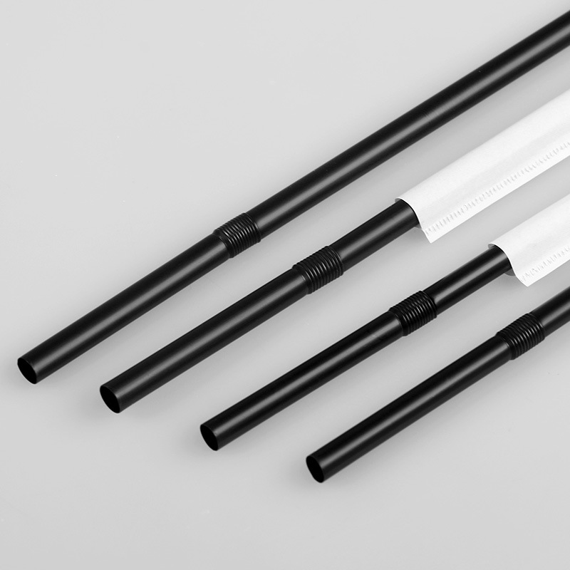 PLA可降解塑料吸管  批發(fā) 加厚紙吸管廠家-義烏市堯勝日用品有限公司