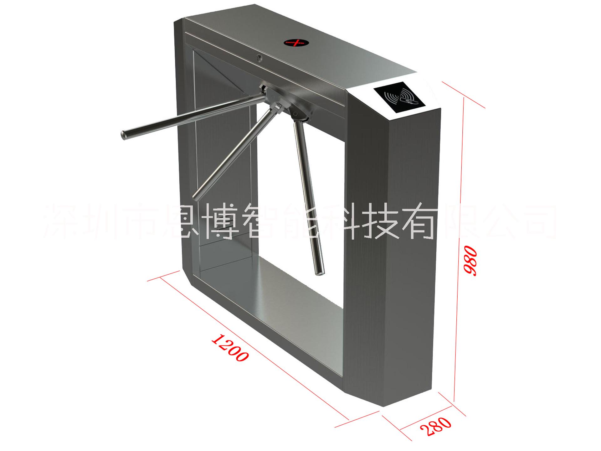 閘機(jī)生產(chǎn)廠家 工地閘機(jī) 斜角三輥閘ENBO-SG306