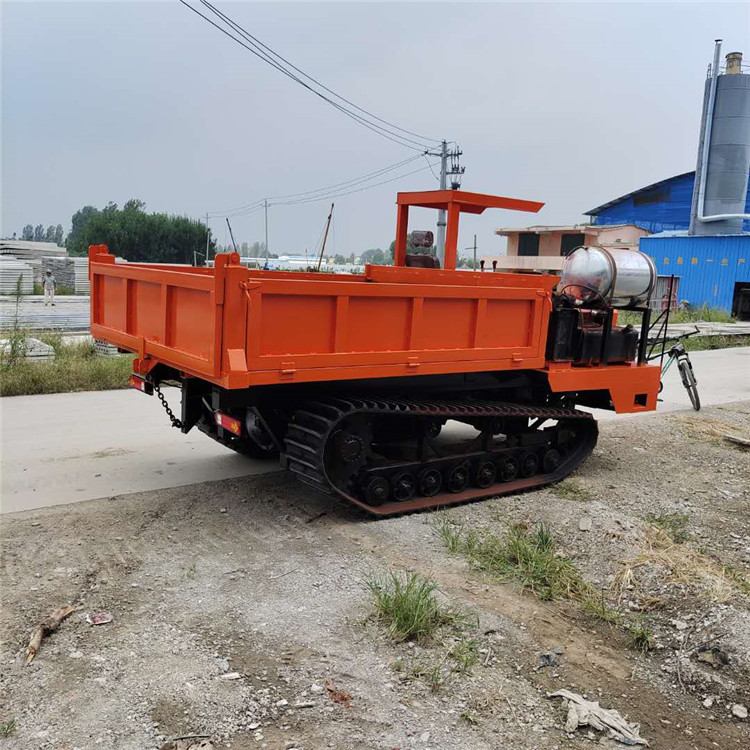 履帶爬山虎 8噸橋式履帶運(yùn)輸車 農(nóng)用履帶自卸車