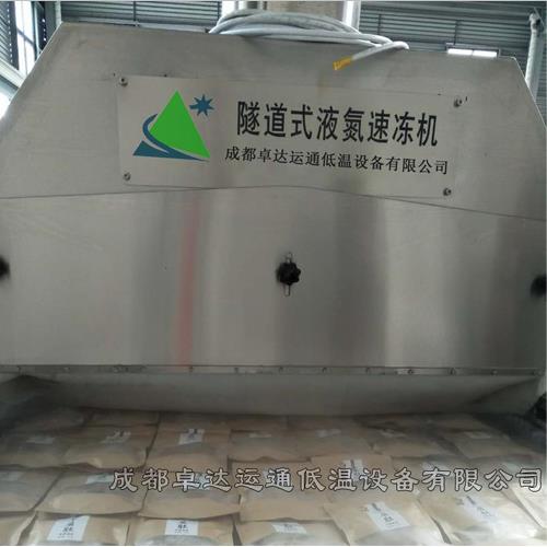 竹筍隧道式液氮速凍機 菌類液氮速凍機