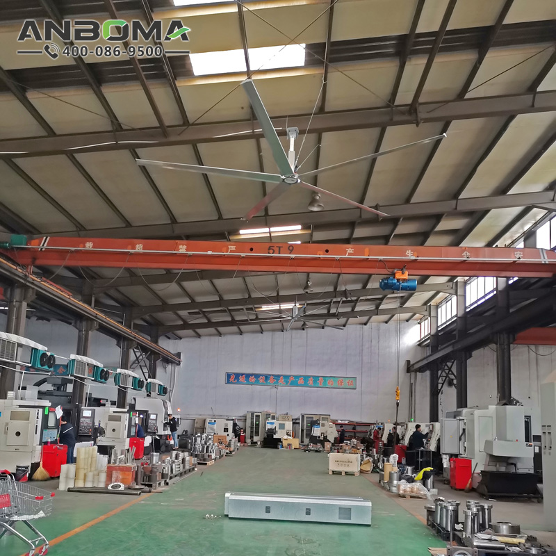 南京節(jié)能工業(yè)大風(fēng)扇 徐州大型工業(yè)吊扇廠家 倉(cāng)儲(chǔ)物流廠房車間降溫除濕
