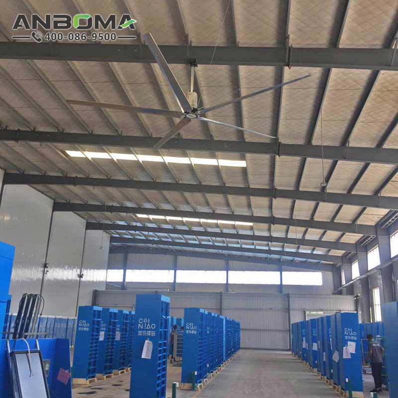 常州節(jié)能工業(yè)大吊扇 南通大型工業(yè)風(fēng)扇廠家 工廠車間倉(cāng)儲(chǔ)物流降溫除濕