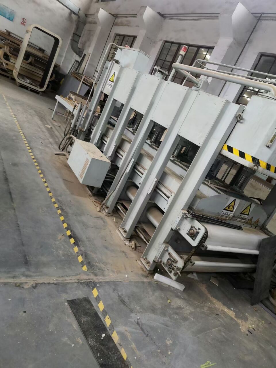 3米連續(xù)熱壓機，貼面熱壓機 二手木工機械 二手熱壓機推薦