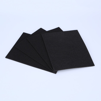 供應(yīng)減震密封海綿片材 PU黑色海綿包裝片材 海綿減震墊片材加工