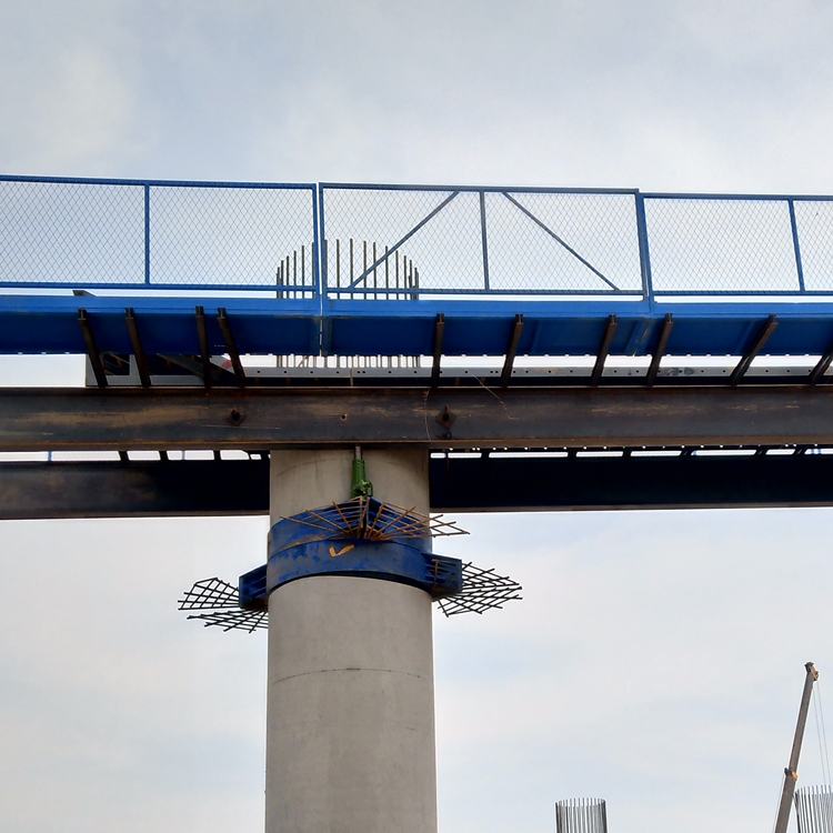 裝配式蓋梁平臺(tái) 系梁蓋梁作業(yè)平臺(tái)圓墩施工平臺(tái)