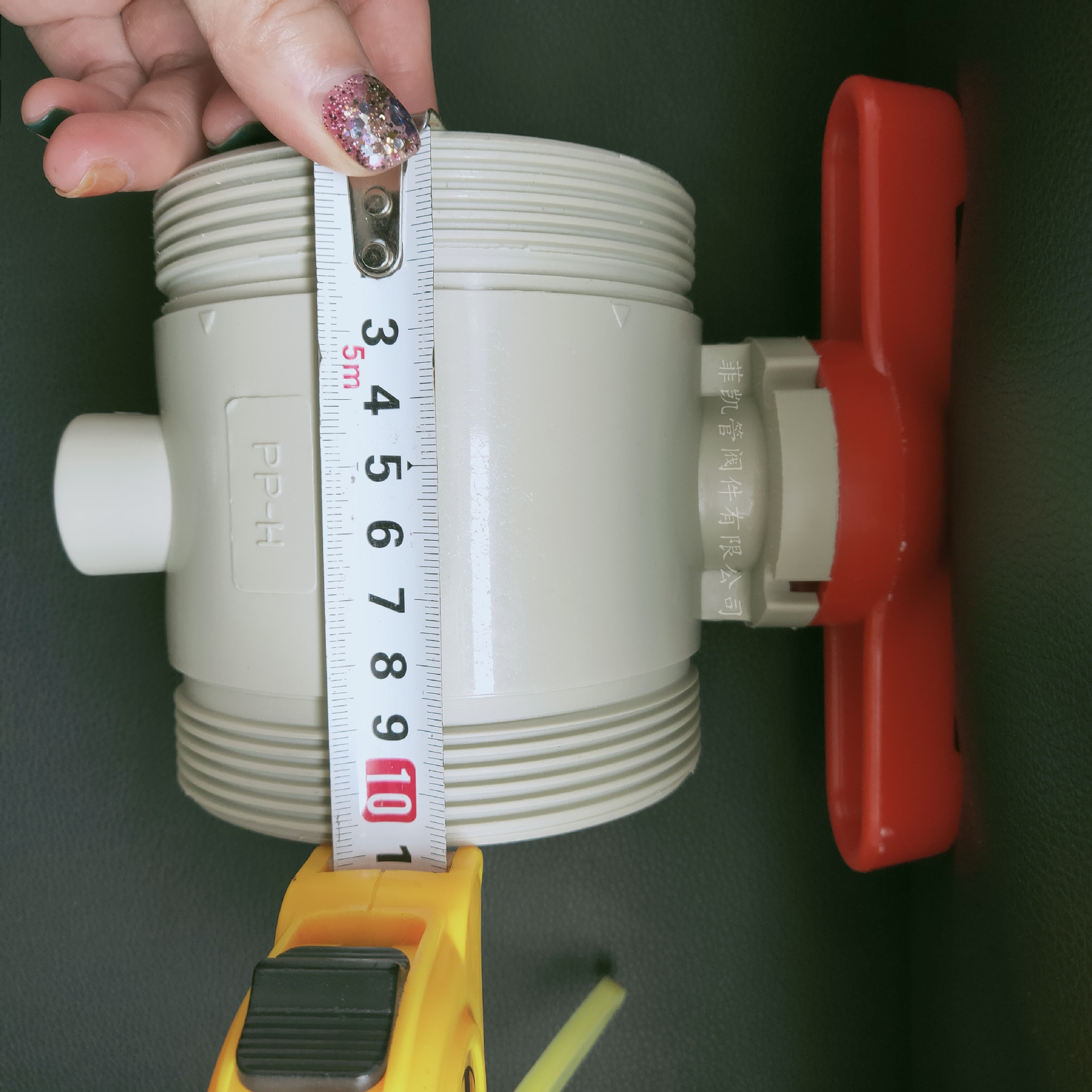 PPH雙活接球閥定制 承插球閥廠家批發(fā)價錢-江蘇菲凱管閥件有限公司