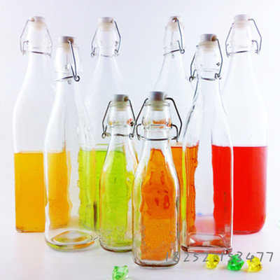 創(chuàng)意新款飲料瓶250-1000ml時尚通透果汁杯批發(fā)橄欖油瓶儲物瓶