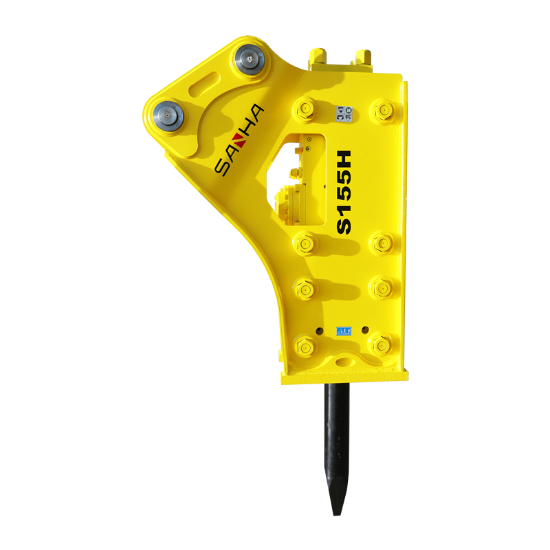 S155H三角型液壓破碎錘搞頭炮頭 挖掘機(jī)配件 釬桿直徑100mm 一統(tǒng)山河（SANHA）