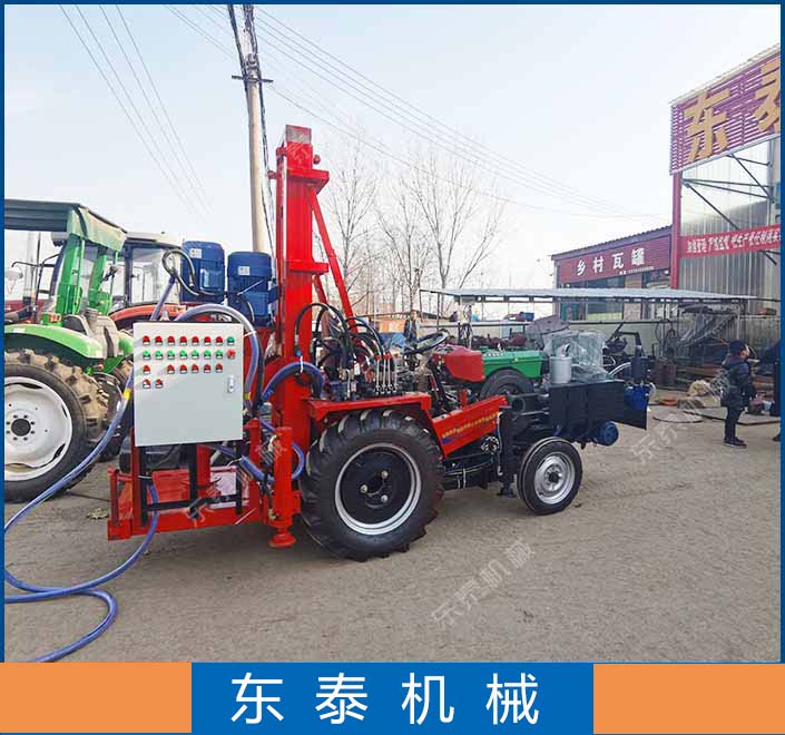 拖拉機(jī)帶正循環(huán)打井機(jī) 打樁機(jī)