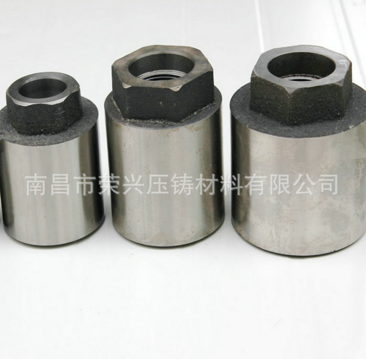 壓射頭柱塞頭球墨鑄鐵壓鑄機(jī)沖頭 耐磨鋁合金冷室機(jī)壓鑄配件80*90
