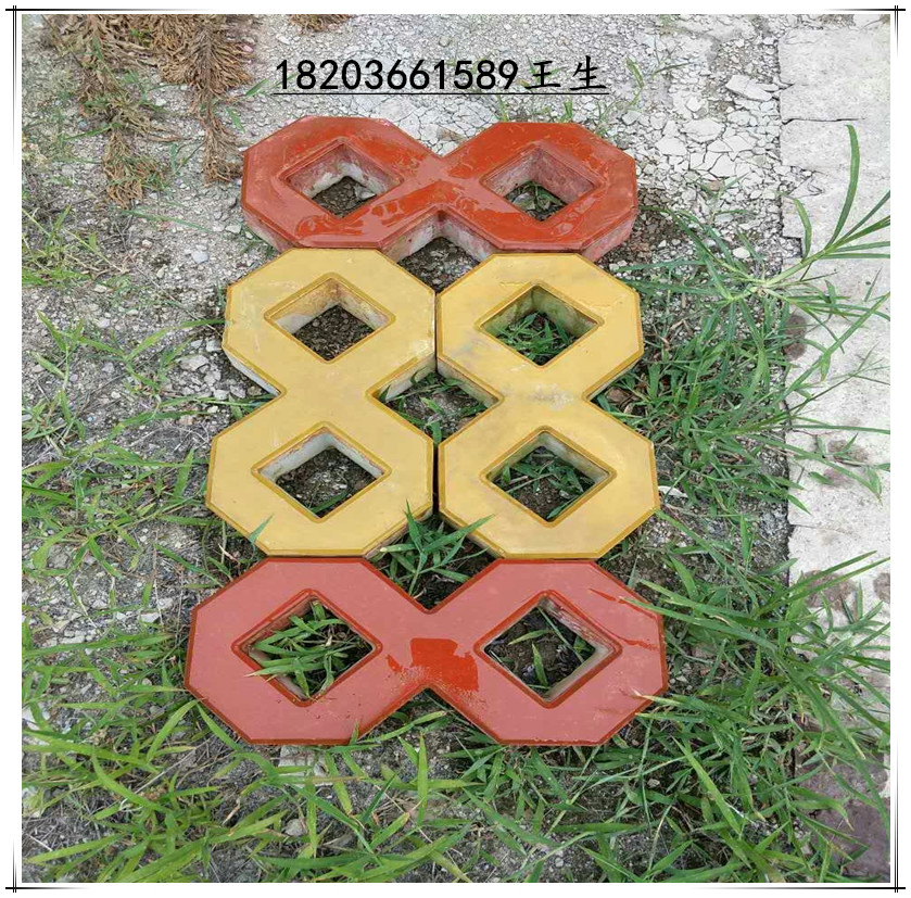 供應(yīng)河南建菱品牌透水磚 井字植草磚 八字磚 植草磚一件起批
