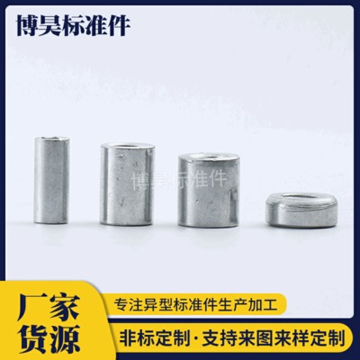 金屬氣缸拉桿螺母 內(nèi)六角圓柱螺母 圓螺母氣動螺母 加工定制