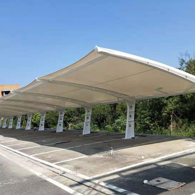 浙鑫戶外膜結構汽車篷廠家